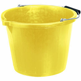 Draper 10636 Bucket - Yellow (14.8L)