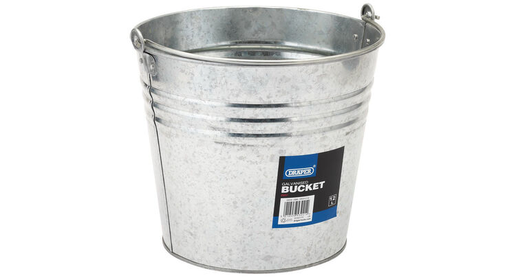 Draper 53241 Galvanised Steel Bucket (12L)